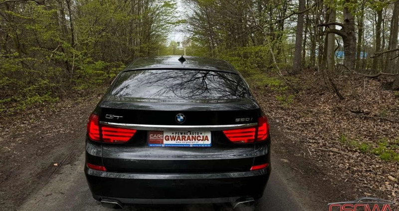 BMW 5GT cena 69777 przebieg: 98000, rok produkcji 2011 z Trzebnica małe 781